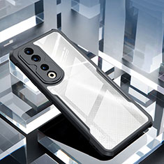 Cover Silicone Trasparente Ultra Sottile Morbida T02 per Huawei Honor 90 5G Nero