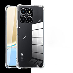 Cover Silicone Trasparente Ultra Sottile Morbida T02 per Huawei Honor X6a Chiaro