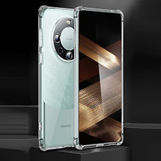 Cover Silicone Trasparente Ultra Sottile Morbida T02 per Huawei Mate 60 Pro Chiaro