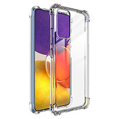 Cover Silicone Trasparente Ultra Sottile Morbida T02 per Samsung Galaxy A05s Chiaro