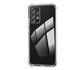 Cover Silicone Trasparente Ultra Sottile Morbida T02 per Samsung Galaxy A23 4G Chiaro
