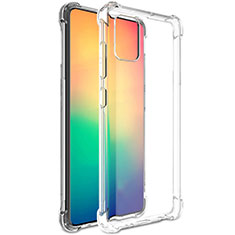 Cover Silicone Trasparente Ultra Sottile Morbida T02 per Samsung Galaxy A51 4G Chiaro