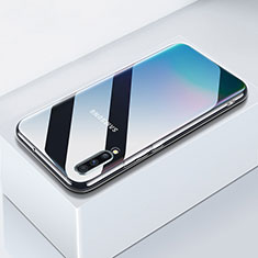 Cover Silicone Trasparente Ultra Sottile Morbida T02 per Samsung Galaxy A70 Chiaro