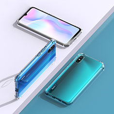 Cover Silicone Trasparente Ultra Sottile Morbida T02 per Xiaomi Redmi 9A Chiaro