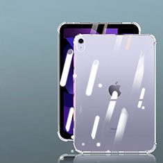 Cover Silicone Trasparente Ultra Sottile Morbida T03 per Apple iPad Air 5 10.9 (2022) Chiaro