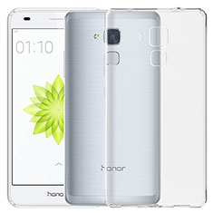 Cover Silicone Trasparente Ultra Sottile Morbida T03 per Huawei Honor 5C Chiaro