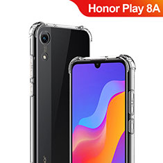 Cover Silicone Trasparente Ultra Sottile Morbida T03 per Huawei Honor Play 8A Chiaro