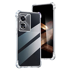 Cover Silicone Trasparente Ultra Sottile Morbida T03 per Huawei Honor X5 Plus Chiaro