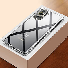 Cover Silicone Trasparente Ultra Sottile Morbida T03 per Huawei Nova 10 Chiaro