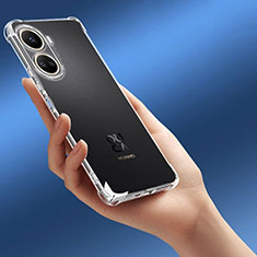 Cover Silicone Trasparente Ultra Sottile Morbida T03 per Huawei Nova 10 SE Chiaro
