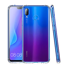 Cover Silicone Trasparente Ultra Sottile Morbida T03 per Huawei Nova 3i Chiaro