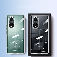 Cover Silicone Trasparente Ultra Sottile Morbida T03 per Huawei Nova 9 Pro Chiaro
