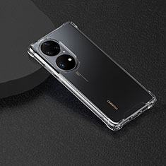 Cover Silicone Trasparente Ultra Sottile Morbida T03 per Huawei P50 Chiaro