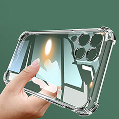 Cover Silicone Trasparente Ultra Sottile Morbida T03 per Samsung Galaxy A22 4G Chiaro