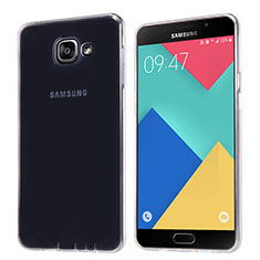 Cover Silicone Trasparente Ultra Sottile Morbida T03 per Samsung Galaxy A5 (2016) SM-A510F Chiaro