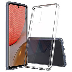Cover Silicone Trasparente Ultra Sottile Morbida T03 per Samsung Galaxy A82 5G Chiaro