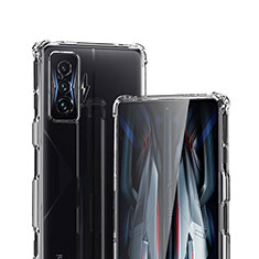 Cover Silicone Trasparente Ultra Sottile Morbida T03 per Xiaomi Poco F4 GT 5G Chiaro