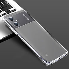 Cover Silicone Trasparente Ultra Sottile Morbida T03 per Xiaomi Poco M4 5G Chiaro