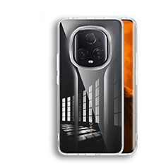 Cover Silicone Trasparente Ultra Sottile Morbida T05 per Huawei Honor Magic5 Ultimate 5G Chiaro