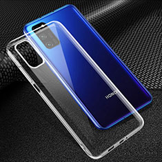 Cover Silicone Trasparente Ultra Sottile Morbida T05 per Huawei Honor V30 Pro 5G Chiaro