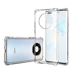 Cover Silicone Trasparente Ultra Sottile Morbida T05 per Huawei Mate 40E Pro 5G Chiaro