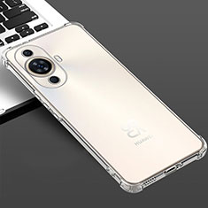Cover Silicone Trasparente Ultra Sottile Morbida T05 per Huawei Nova 11 Pro Chiaro