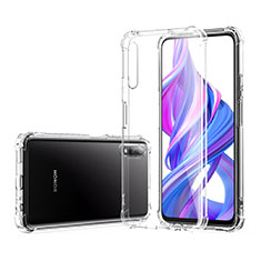 Cover Silicone Trasparente Ultra Sottile Morbida T05 per Huawei P Smart Z (2019) Chiaro