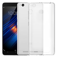 Cover Silicone Trasparente Ultra Sottile Morbida T05 per Xiaomi Redmi 3X Chiaro