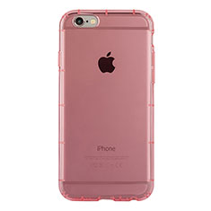 Cover Silicone Trasparente Ultra Sottile Morbida T06 per Apple iPhone 6 Rosa