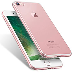 Cover Silicone Trasparente Ultra Sottile Morbida T06 per Apple iPhone 8 Chiaro
