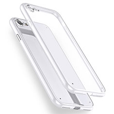 Cover Silicone Trasparente Ultra Sottile Morbida T09 per Apple iPhone 7 Chiaro