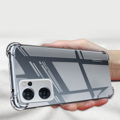 Cover Silicone Trasparente Ultra Sottile Morbida T09 per OnePlus Nord CE 2 5G Chiaro