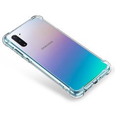 Cover Silicone Trasparente Ultra Sottile Morbida T09 per Samsung Galaxy Note 10 5G Chiaro