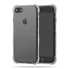Cover Silicone Trasparente Ultra Sottile Morbida T10 per Apple iPhone 7 Chiaro
