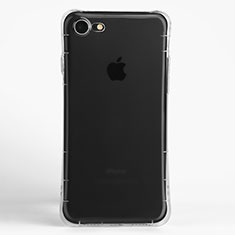 Cover Silicone Trasparente Ultra Sottile Morbida T11 per Apple iPhone 8 Chiaro