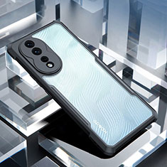 Cover Silicone Trasparente Ultra Sottile Morbida T11 per Huawei Honor 80 5G Nero