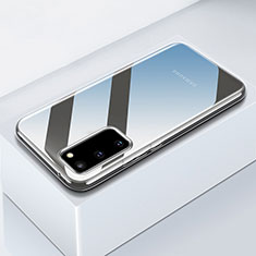 Cover Silicone Trasparente Ultra Sottile Morbida T11 per Samsung Galaxy S20 5G Chiaro