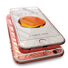Cover Silicone Trasparente Ultra Sottile Morbida T12 per Apple iPhone 6S Chiaro