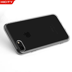 Cover Silicone Trasparente Ultra Sottile Morbida T12 per Apple iPhone SE3 2022 Chiaro