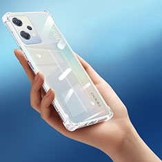 Cover Silicone Trasparente Ultra Sottile Morbida T13 per OnePlus Nord CE 2 Lite 5G Chiaro