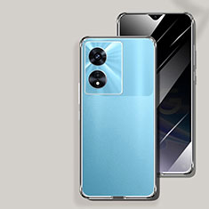 Cover Silicone Trasparente Ultra Sottile Morbida T14 per Huawei Honor X5 Plus Chiaro