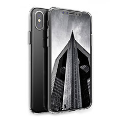 Cover Silicone Trasparente Ultra Sottile Morbida T17 per Apple iPhone Xs Chiaro