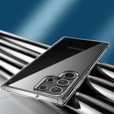 Cover Silicone Trasparente Ultra Sottile Morbida T19 per Samsung Galaxy S22 Ultra 5G Chiaro