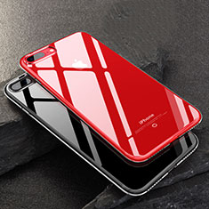 Cover Silicone Trasparente Ultra Sottile Morbida W03 per Apple iPhone 7 Plus Chiaro