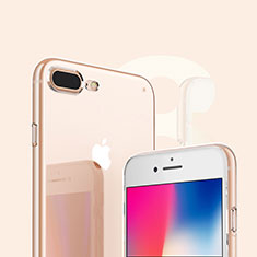 Cover Silicone Trasparente Ultra Sottile Morbida Z03 per Apple iPhone 8 Plus Chiaro