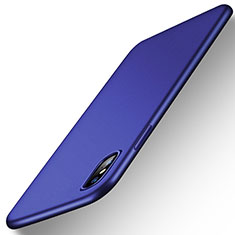Cover Silicone Ultra Sottile Morbida per Apple iPhone Xs Blu