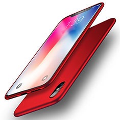 Cover Silicone Ultra Sottile Morbida S05 per Apple iPhone Xs Rosso