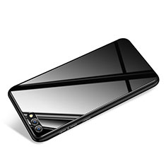 Cover Silicone Ultra Sottile Morbida Specchio per Huawei Honor V10 Nero