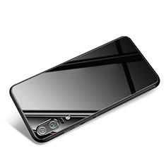 Cover Silicone Ultra Sottile Morbida Specchio per Huawei P20 Nero