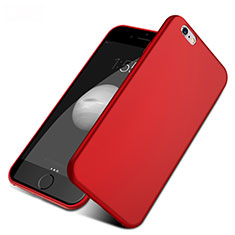 Cover Silicone Ultra Sottile Morbida U01 per Apple iPhone 6S Rosso